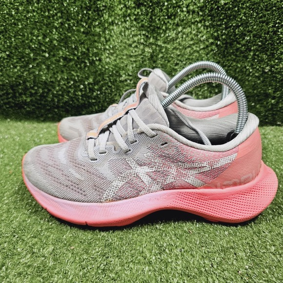 Asics  Gel Nimbus Lite 2 Light Grey Pink Athletic‎ Running Sneakers Womens 7.5 - Picture 4 of 10